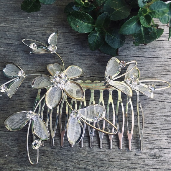 Silver mesh hair clip 🙌🏻 - Picture 1 of 5